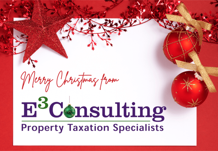 E³ Consulting wishes you a Merry Christmas